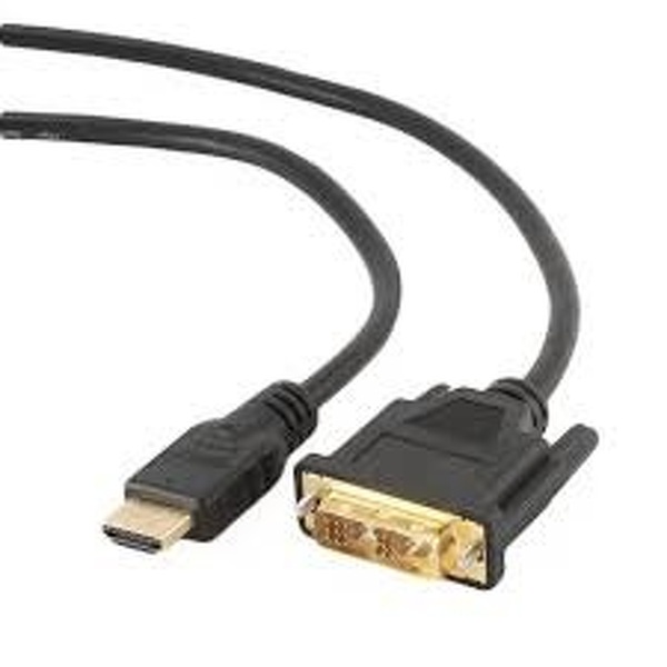 Zdjęcie produktu: Gembird kabel HDMI/DVI-DM (18+1) 4,5m CC-HDMI-DVI-15