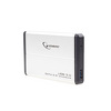 Gembird EE2-U3S-2-S, zewnętrzna obudowa na dysk 2.5" USB 3.0 aluminiowa srebrna