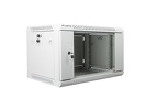 Miniatura zdjęcia: Szafa instalacyjna Rack Wisząca 19" 6U 600X450 szara Flat pack Lanberg (WF01-6406-10S)