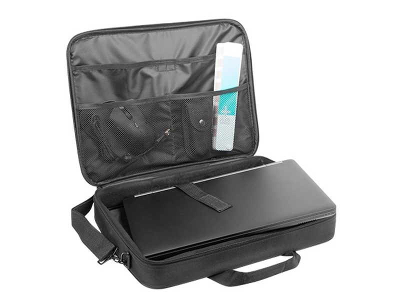 Zdjęcie produktu: Torba na laptopa 15,6" Natec Doberman Black - czarna (NTO-0768)