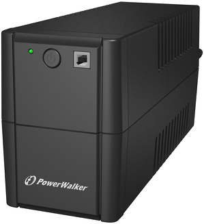 Miniatura produktu: Zasilacz UPS PowerWalker Line-Interactive 650VA 2X Schuko OUT, RJ11 IN/OUT, USB Miniatura produktu: Zasilacz UPS PowerWalker Line-Interactive 650VA 2X Schuko OUT, RJ11 IN/OUT, USB