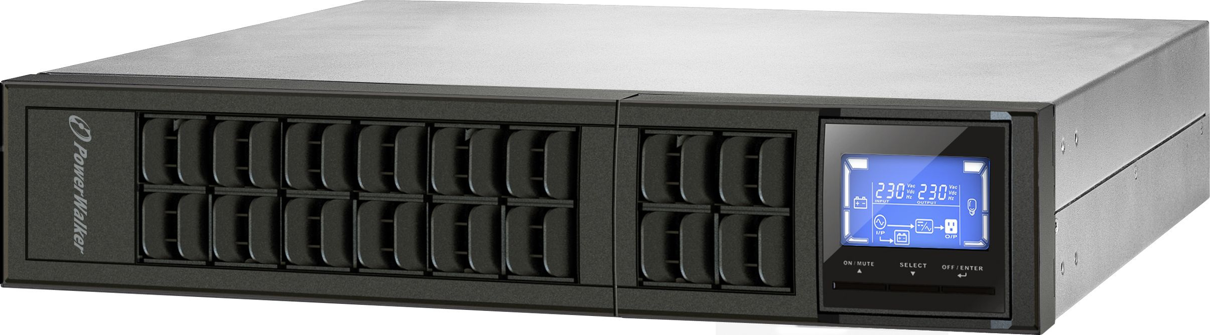 UPS PowerWalker On-Line 2000VA VFI2000CRMLCD