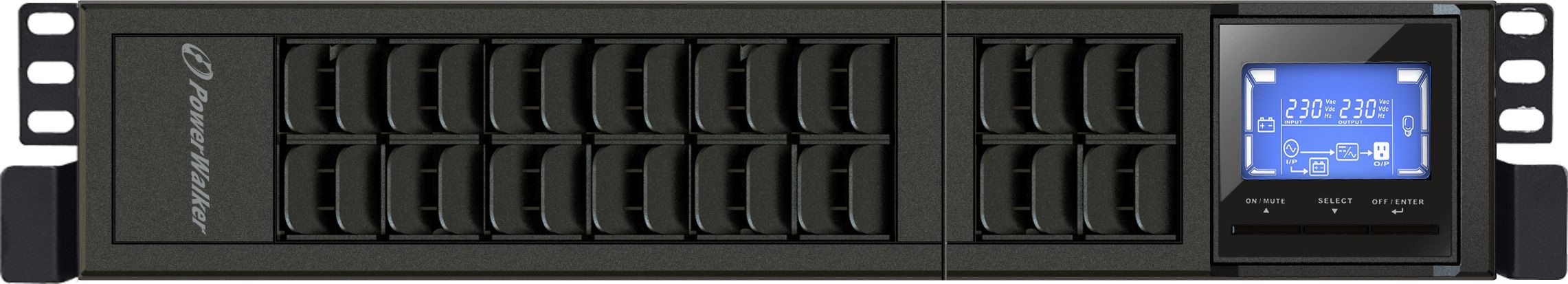 UPS PowerWalker On-Line 2000VA VFI2000CRMLCD