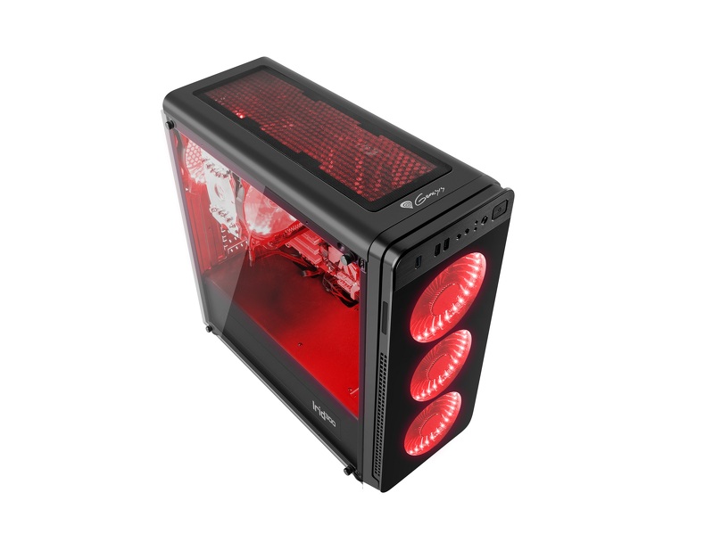 Zdjęcie produktu: Obudowa do komputera Genesis IRID 300 Red (NPC-1131)