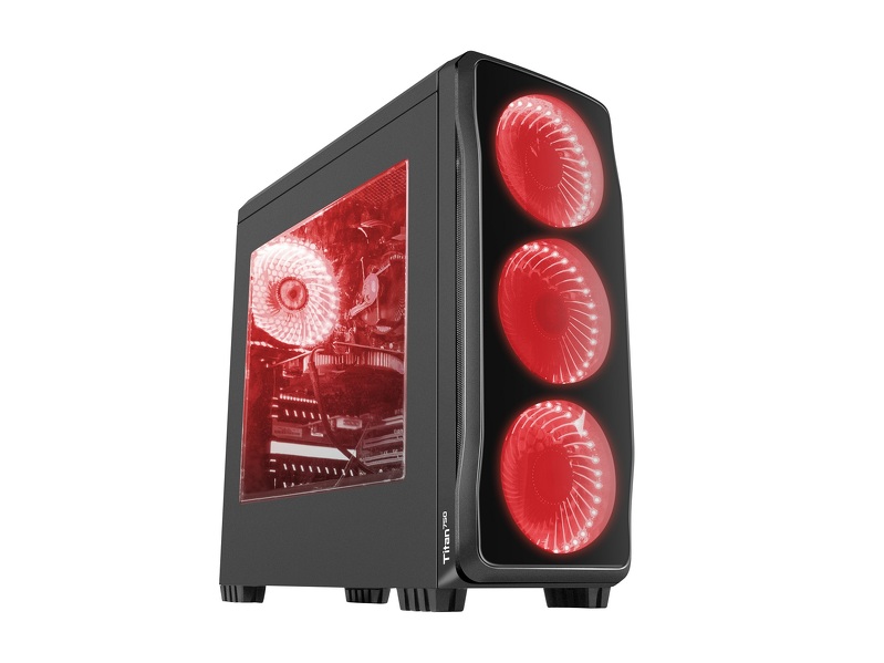 Zdjęcie produktu: Obudowa do komputera Genesis Titan 750 Red (NPC-1125) Zdjęcie produktu: Obudowa do komputera Genesis Titan 750 Red (NPC-1125)