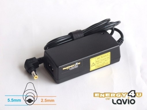 Energy4U PA85 20V / 2A (5.5x2.5mm) 40W, zasilacz do netbooka / laptopa Lenovo, LG, MSI