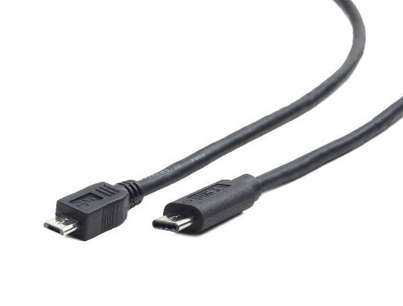 Zdjęcie produktu: Gembird CCP-USB2-AMcm-1m kabel USB Type-C (M)-Micro BM 2.0 1m Czarny Zdjęcie produktu: Gembird CCP-USB2-AMcm-1m kabel USB Type-C (M)-Micro BM 2.0 1m Czarny