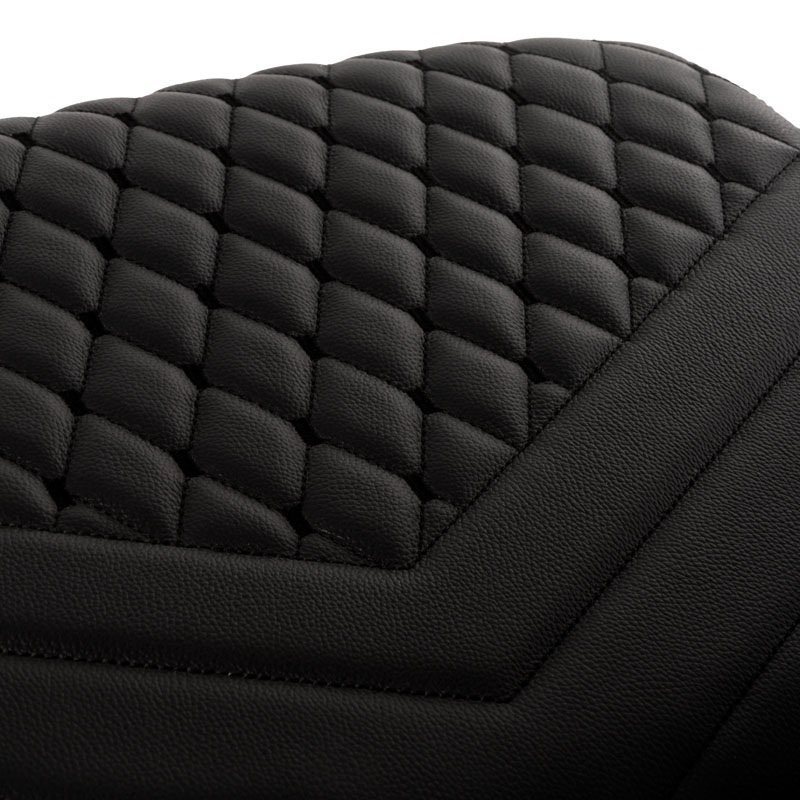 Podnóżek noblechairs czarny, naturalna skóra