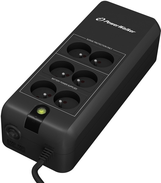 UPS PowerWalker 600VA 4X PL VFD600APFCFR