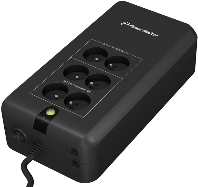 UPS PowerWalker 800VA 4X PL VFD800APFCFR