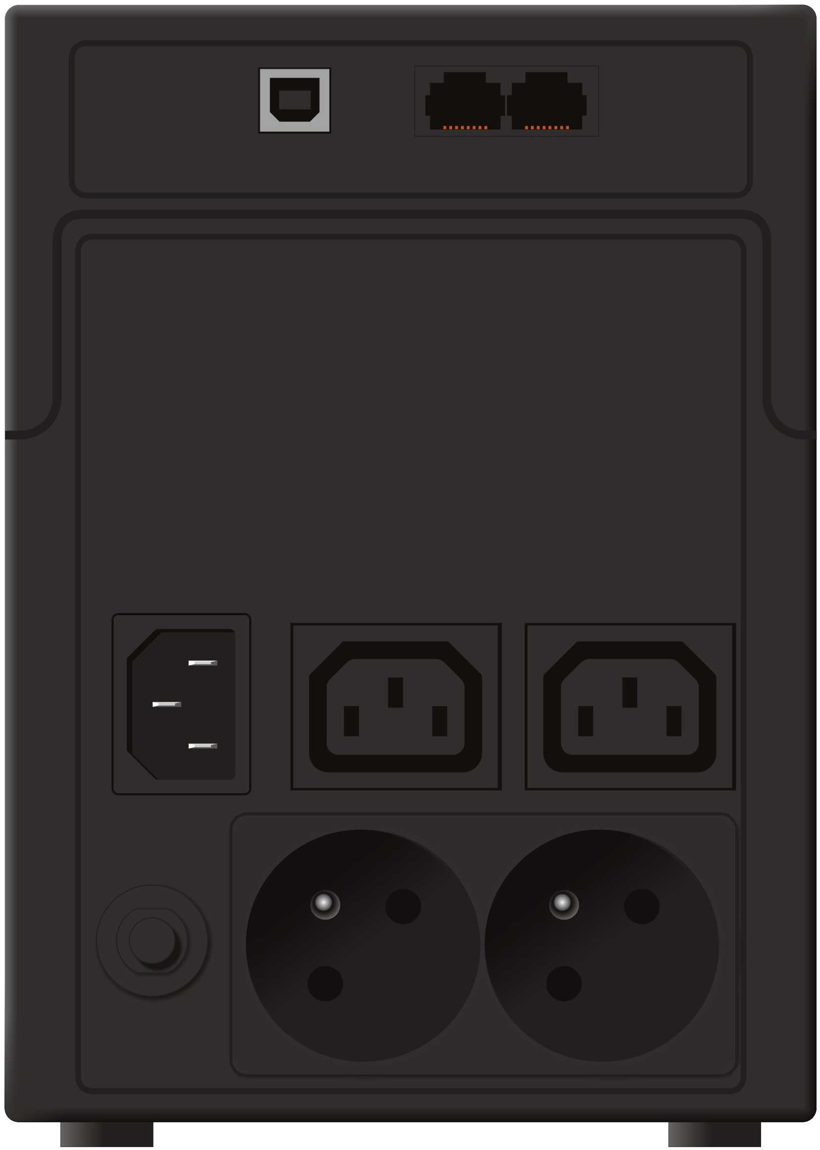 UPS PowerWalker 1200VA 2x IEC 230 VI1200SHFR