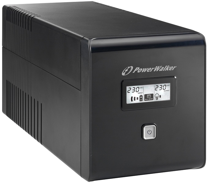 Zdjęcie produktu: UPS PowerWalker 1000VA IEC VI1000LCD-SCHUKO