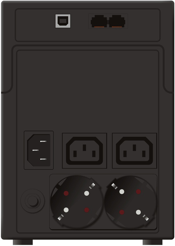 Zdjęcie produktu: UPS PowerWalker 1200VA 2X IEC VI1200-SCHUKO