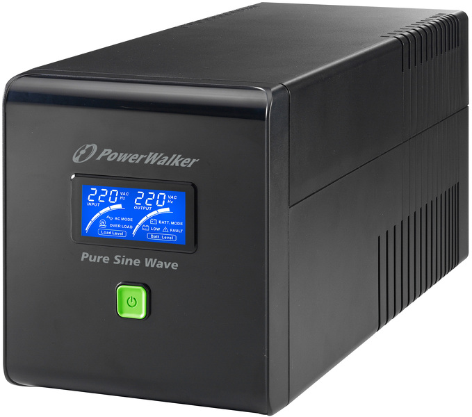 Zdjęcie produktu: Zasilacz UPS PowerWalker Line-Interactive 750VA 4X IEC 230V, Sinus, RJ11/45 IN/OUT, USB, LCD Zdjęcie produktu: Zasilacz UPS PowerWalker Line-Interactive 750VA 4X IEC 230V, Sinus, RJ11/45 IN/OUT, USB, LCD