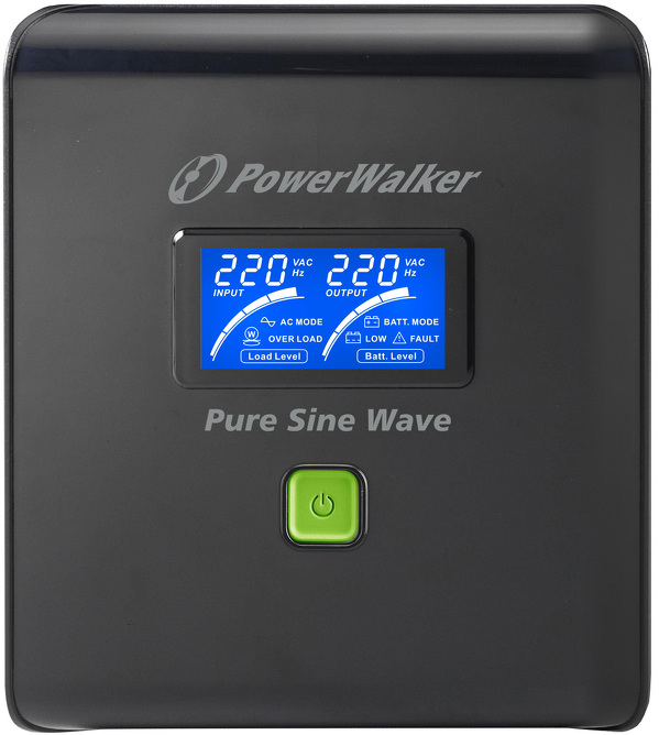 Zdjęcie produktu: Zasilacz UPS PowerWalker Line-Interactive 750VA 4X IEC 230V, Sinus, RJ11/45 IN/OUT, USB, LCD Zdjęcie produktu: Zasilacz UPS PowerWalker Line-Interactive 750VA 4X IEC 230V, Sinus, RJ11/45 IN/OUT, USB, LCD