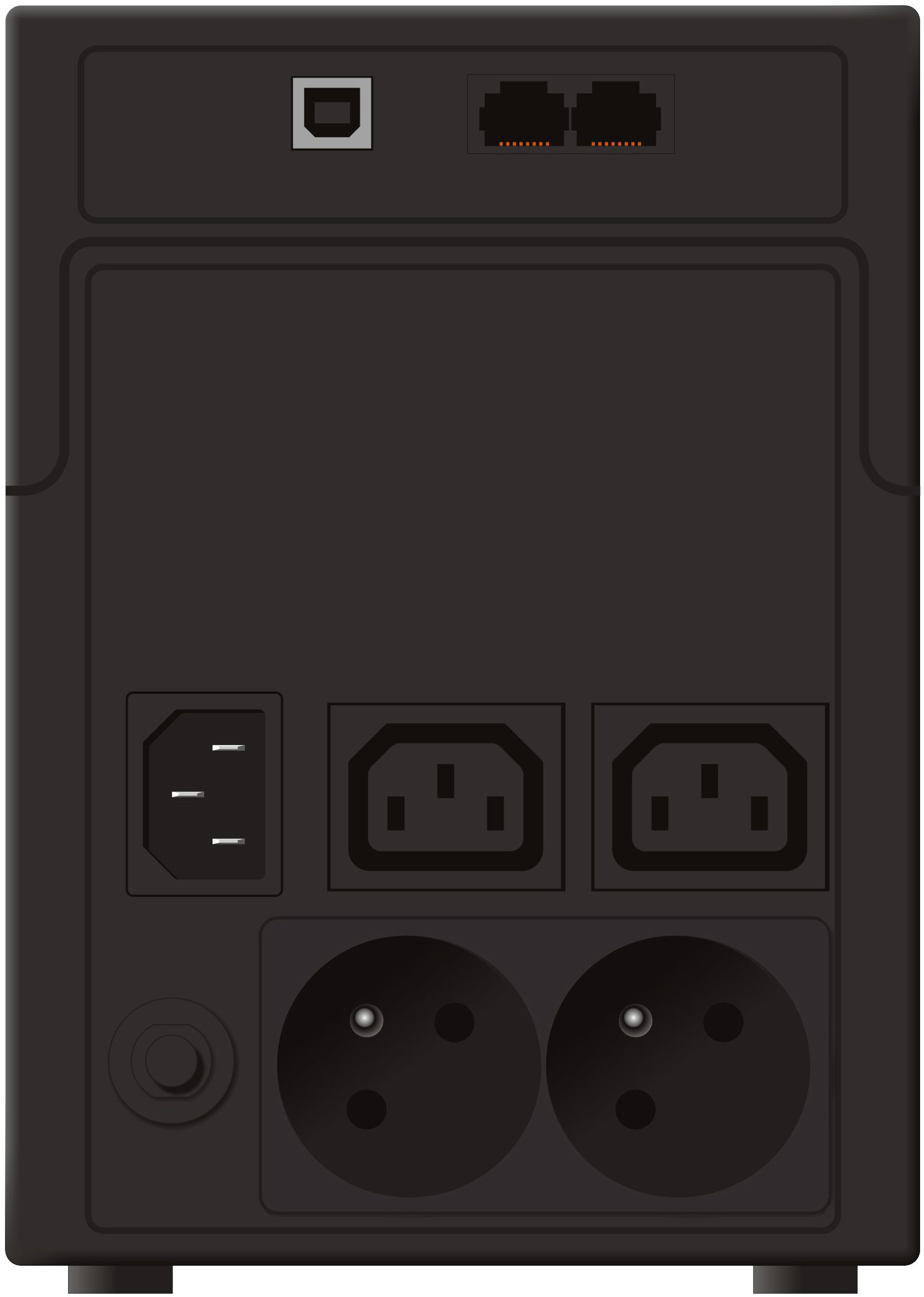 UPS PowerWalker 1200VA 2X IEC VI1200SHLFR