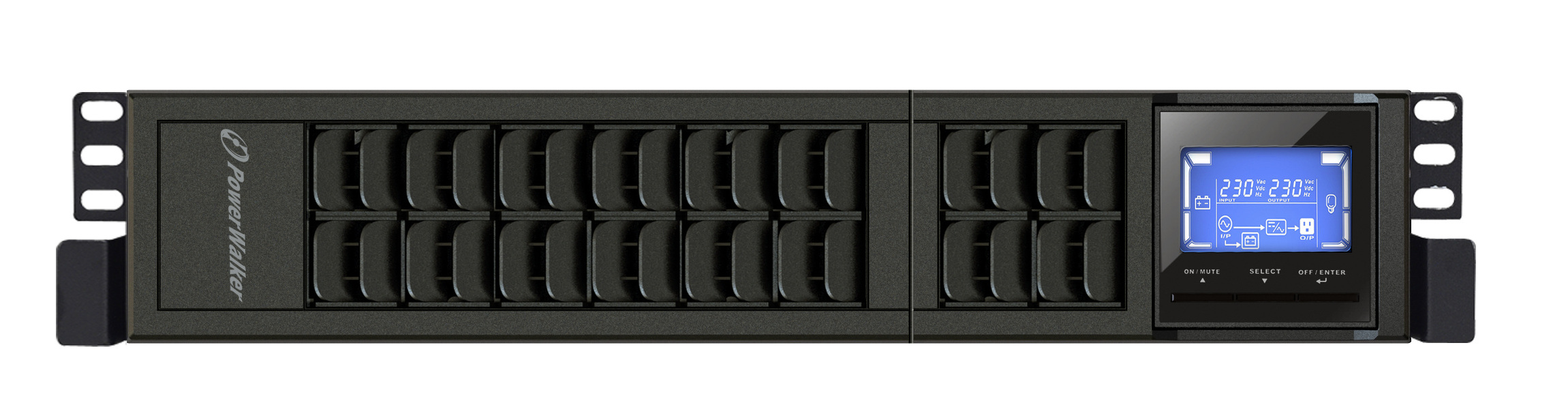 Zdjęcie produktu: UPS PowerWalker On-Line 3000VA VFI3000CRMLCD