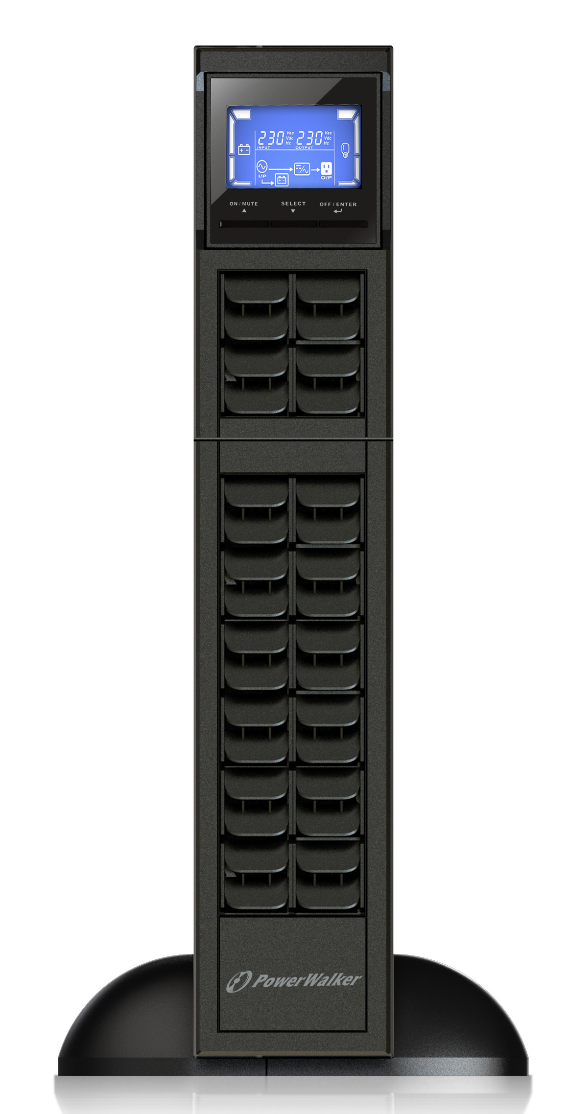 UPS PowerWalker On-Line 3000VA VFI3000CRMLCD