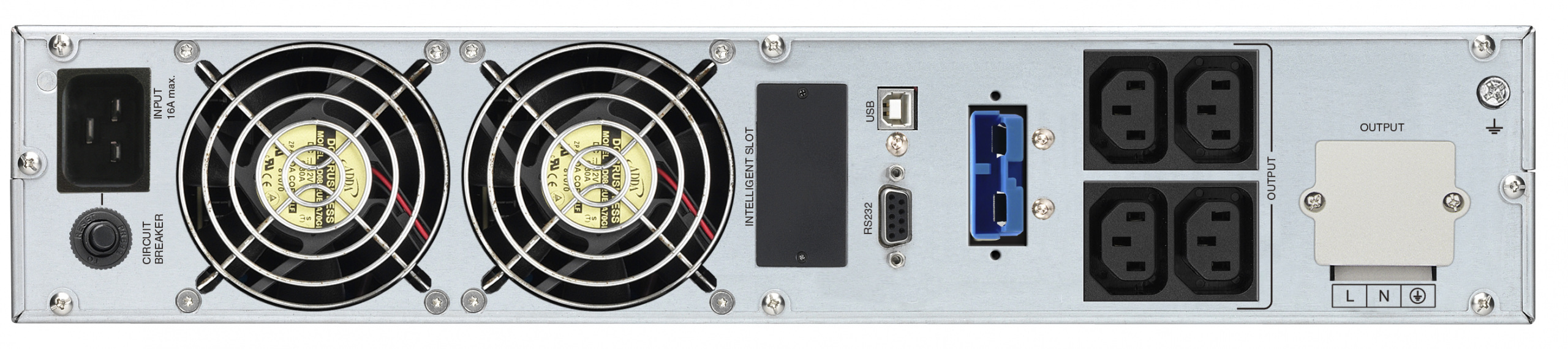 UPS PowerWalker On-Line 3000VA VFI3000CRMLCD