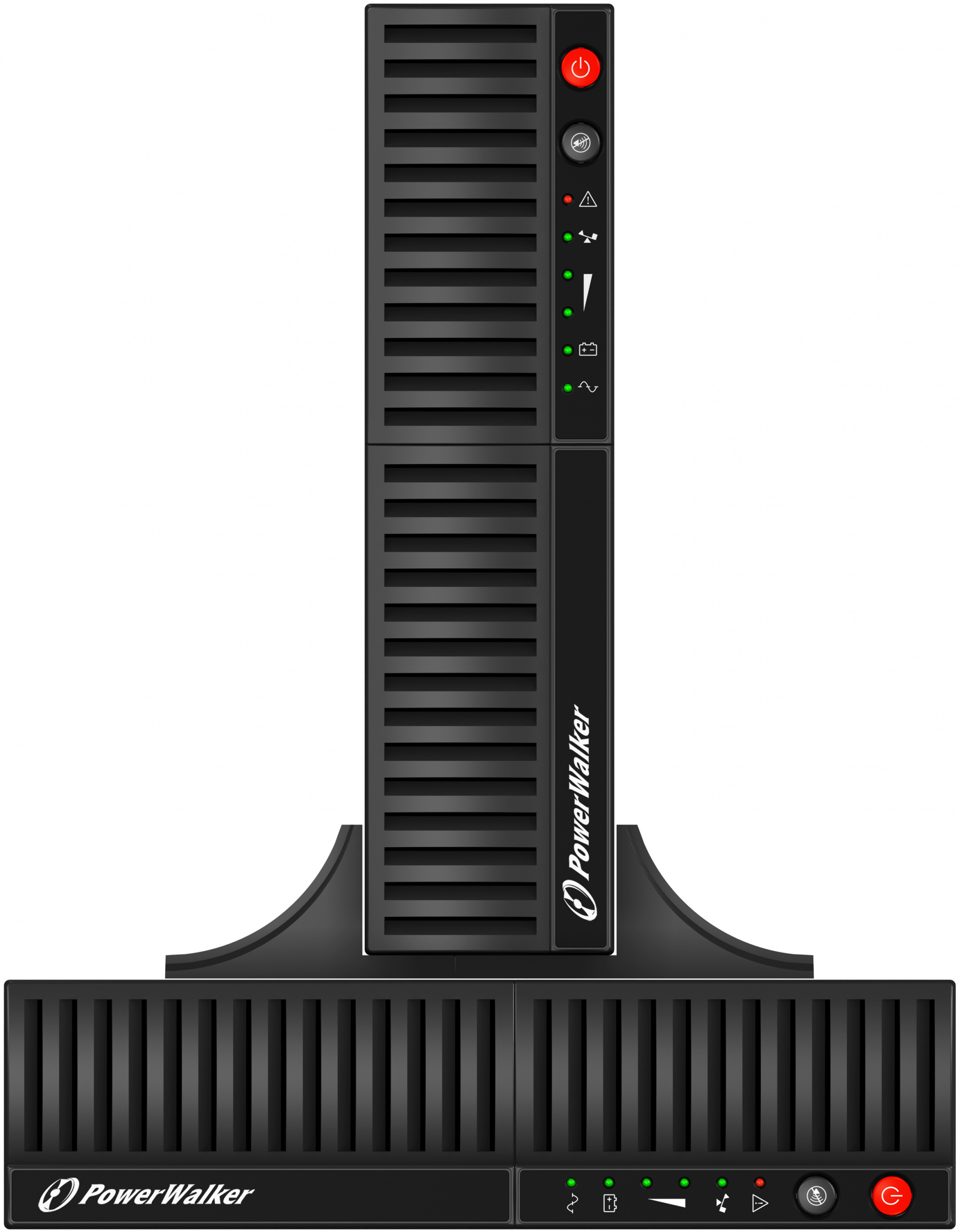 Zasilacz UPS PowerWalker Line-Interactive 1000VA 6X IEC OUT, RJ11/RJ45 IN/OUT, USB/RS-232, RACK 19"