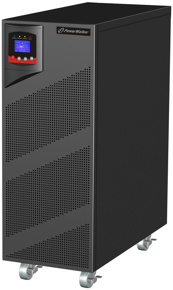 Zdjęcie produktu: Zasilacz UPS PowerWalker On-Line 3-fazowy 10 KVA 2X IEC, TERMINAL OUT, USB/RS-232, EPO, LCD, Tower