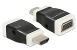 Miniatura zdjęcia: Delock Adapter HDMI-A(M) do VGA(F) + Audio (65586)