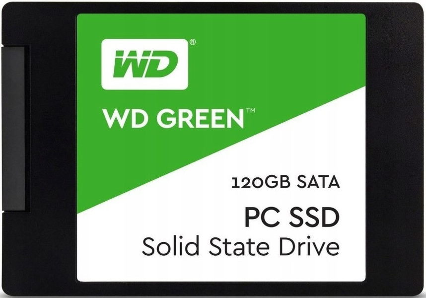 Zdjęcie produktu: Dysk WD Green SSD 2,5" 120GB SATA 3D NAND WDS120G2G0A