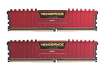 Miniatura zdjęcia: Pamięć Corsair Vengeance LPX DDR4 16GB (2x8GB) 3000MHz CL15 red CMK16GX4M2B3000C15R