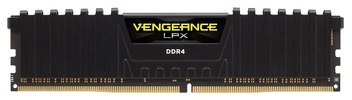 Miniatura zdjęcia: Pamięć Corsair Vengeance LPX DDR4 16GB (2x8GB) 3000MHz CL15 black CMK16GX4M2B3000C15