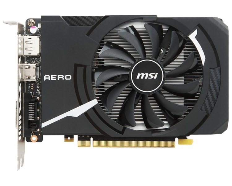 Zdjęcie produktu: MSI GeForce GTX 1050 Ti AERO ITX 4GB GDDR5 128bit PCI-e (GeForce GTX 1050 Ti AERO ITX 4G OCV1)