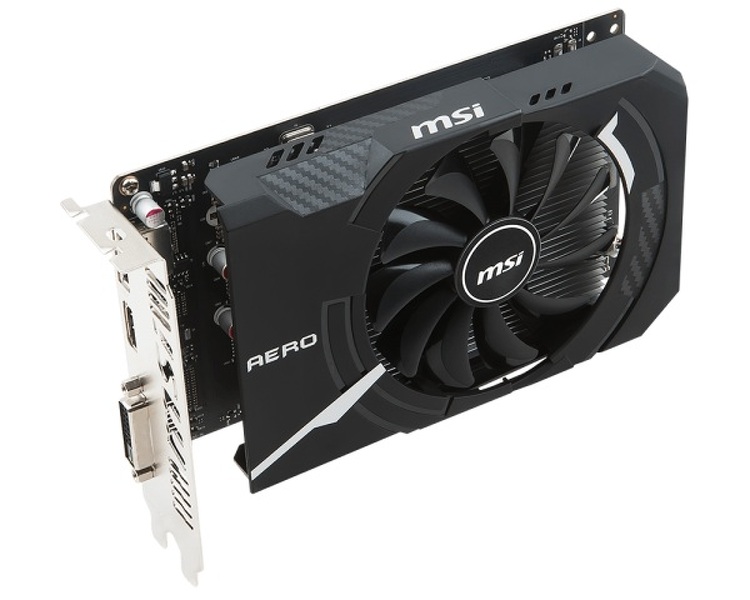 Zdjęcie produktu: MSI GeForce GTX 1050 Ti AERO ITX 4GB GDDR5 128bit PCI-e (GeForce GTX 1050 Ti AERO ITX 4G OCV1)
