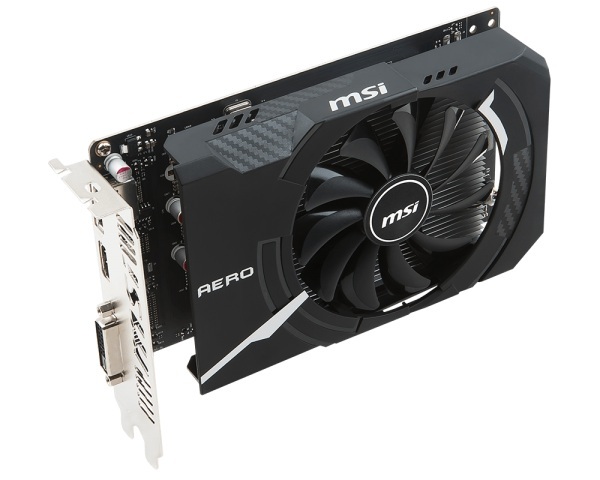 MSI GeForce GTX 1050 Ti AERO ITX 4GB GDDR5 128bit PCI-e (GeForce GTX 1050 Ti AERO ITX 4G OCV1)