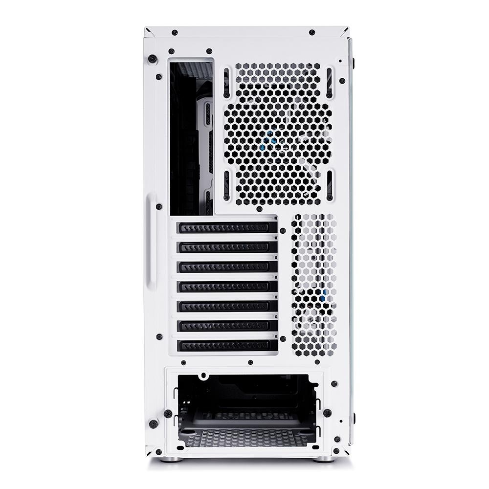 Obudowa do komputera Fractal Design Meshify C White TG (FD-CA-MESH-C-WT-TGC), biała z oknem, hartowane szkło Obudowa do komputera Fractal Design Meshify C White TG (FD-CA-MESH-C-WT-TGC), biała z oknem, hartowane szkło