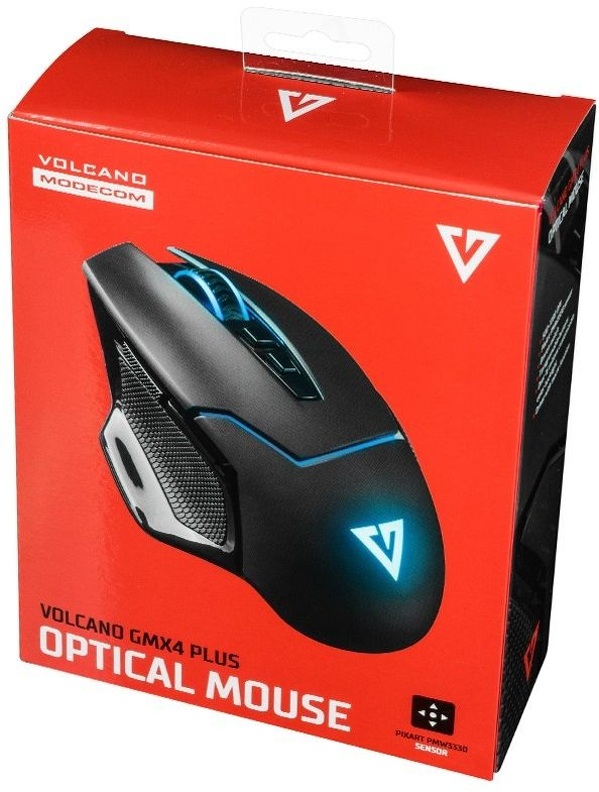 Zdjęcie produktu: Mysz Modecom Optyczna Volcano M-MC-GMX4-PLUS-100