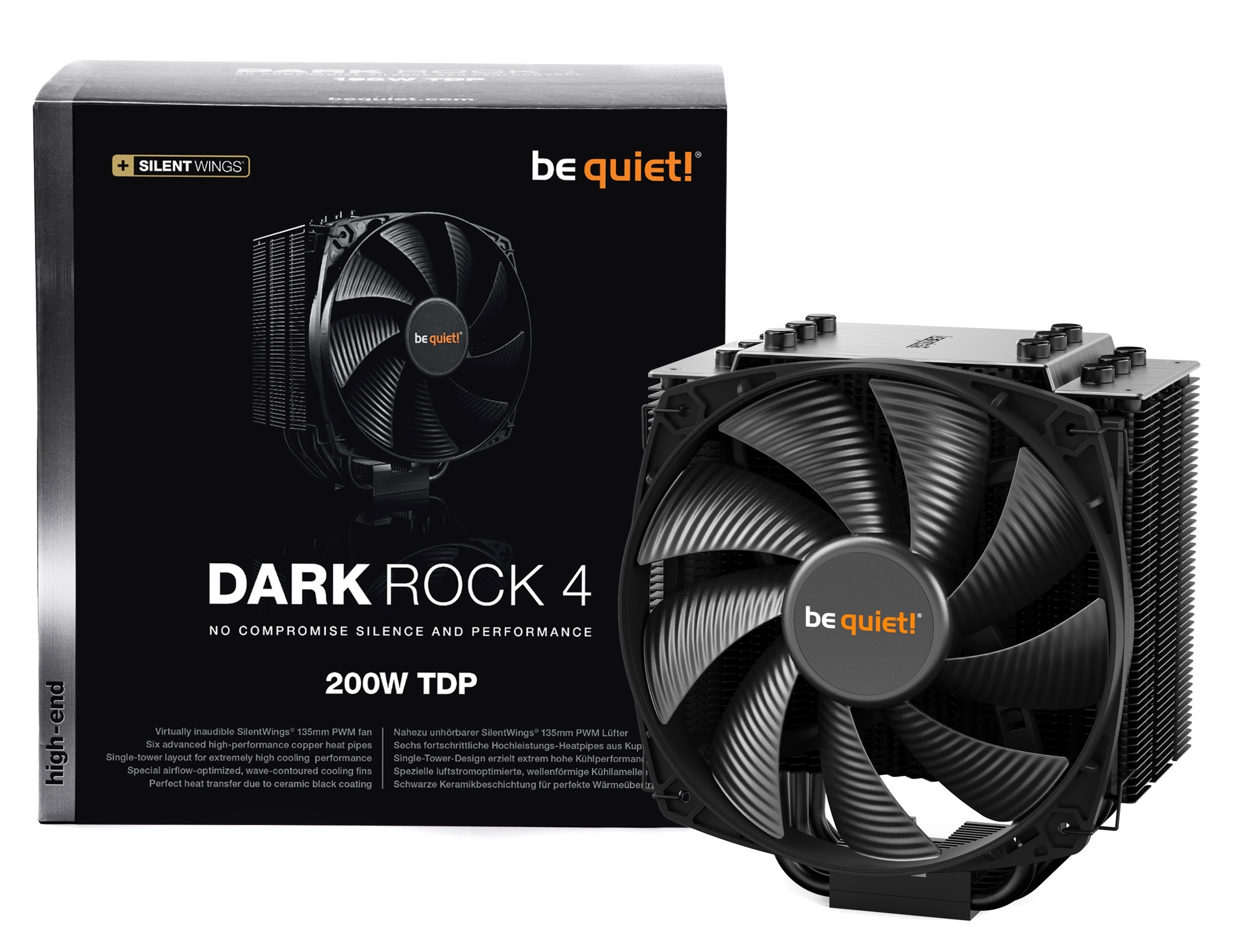 Chłodzenie procesora be quiet! Dark Rock 4