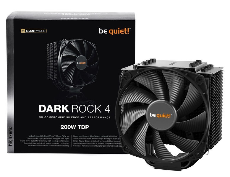 Zdjęcie produktu: Chłodzenie procesora be quiet! Dark Rock 4