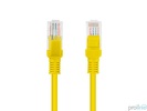 Miniatura zdjęcia: Kabel Lanberg RJ45 Patch cord Kat.6 UTP 1.5m żółty (PCU6-10CC-0150-Y)