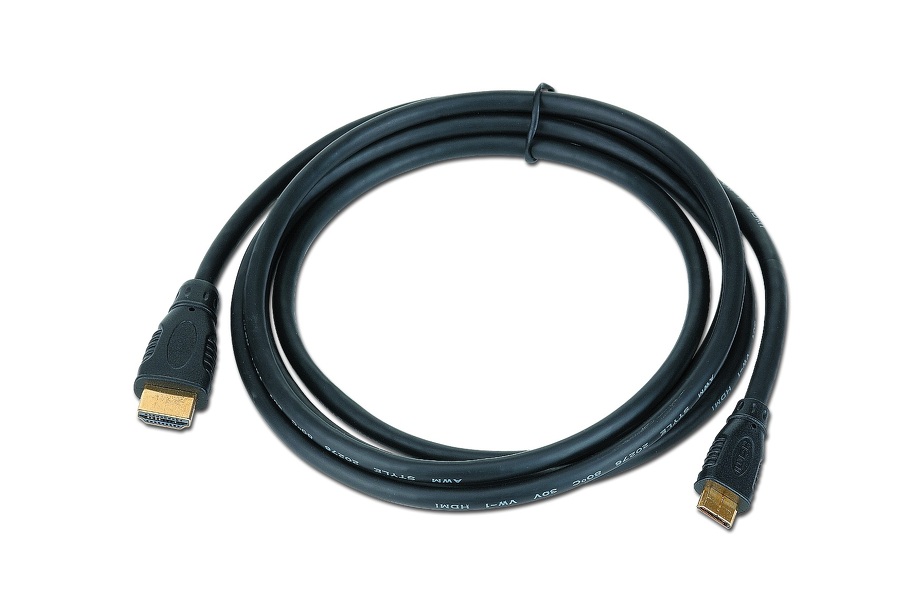Zdjęcie produktu: Gembird Kabel HDMI - mini HDMI (A-C) V1.4 3 m Zdjęcie produktu: Gembird Kabel HDMI - mini HDMI (A-C) V1.4 3 m