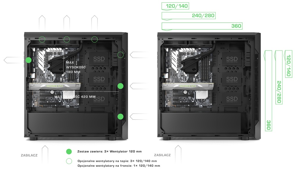 Zdjęcie produktu: SilentiumPC Armis AR7 (SPC181) Zdjęcie produktu: SilentiumPC Armis AR7 (SPC181)