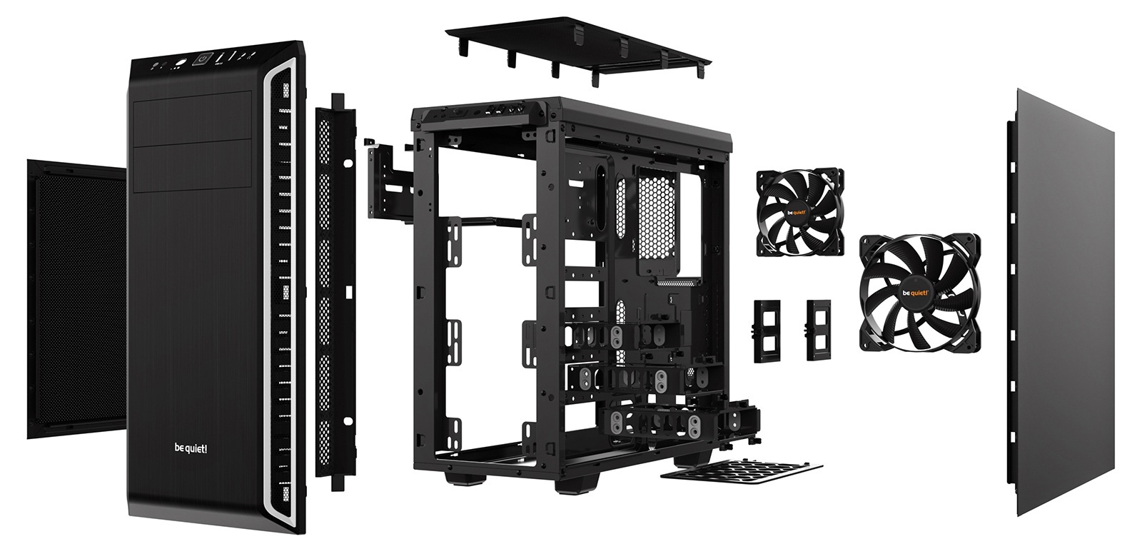 Obudowa do komputera be quiet! Pure Base 600 Silver (BG022)