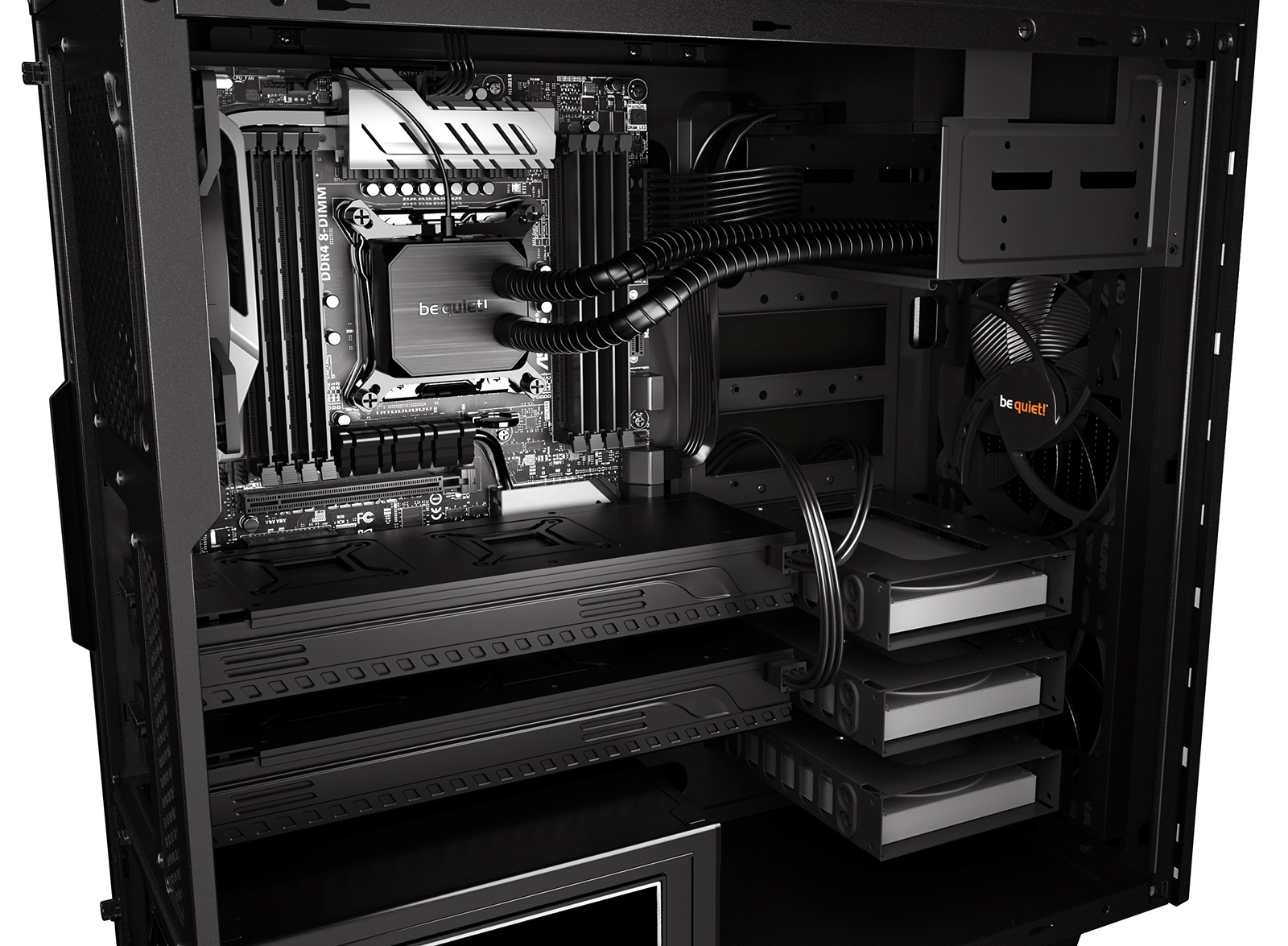 Obudowa do komputera be quiet! Pure Base 600 Czarna (BG021) Obudowa do komputera be quiet! Pure Base 600 Czarna (BG021)