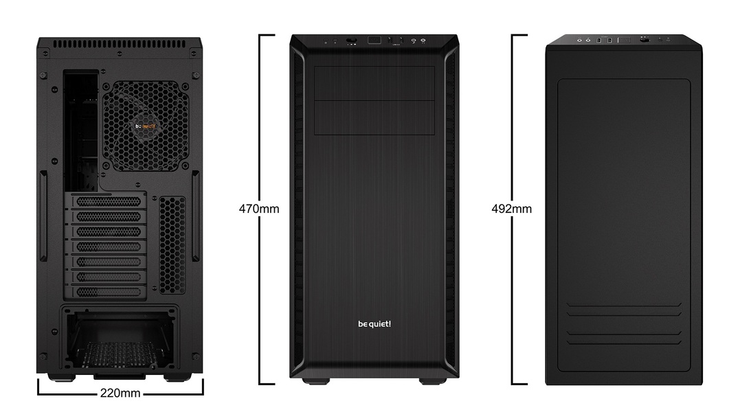 Zdjęcie produktu: Obudowa do komputera be quiet! Pure Base 600 Czarna (BG021) Zdjęcie produktu: Obudowa do komputera be quiet! Pure Base 600 Czarna (BG021)