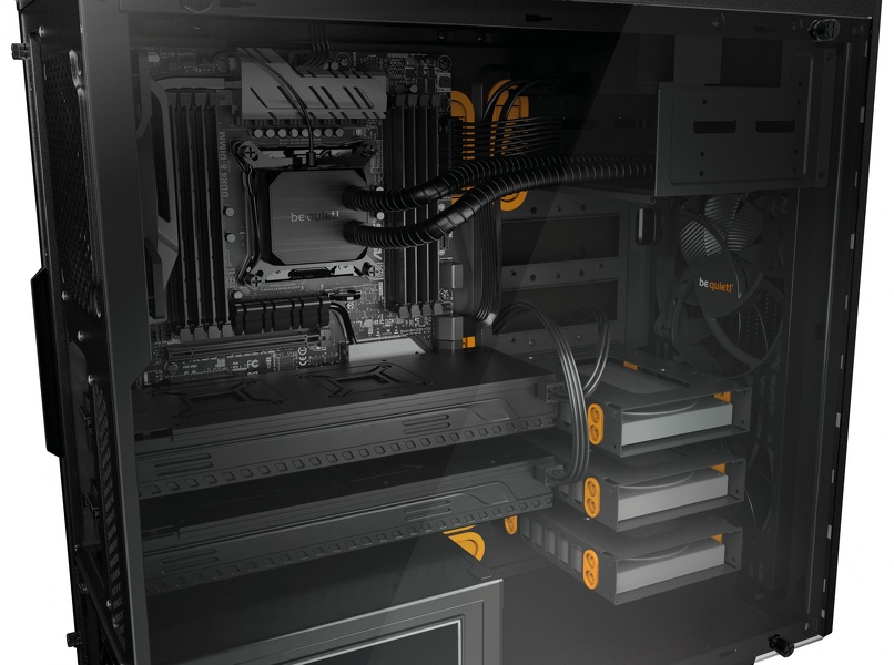 Zdjęcie produktu: Obudowa do komputera be quiet! Pure Base 600 Pomarańczowa z oknem (BGW20)