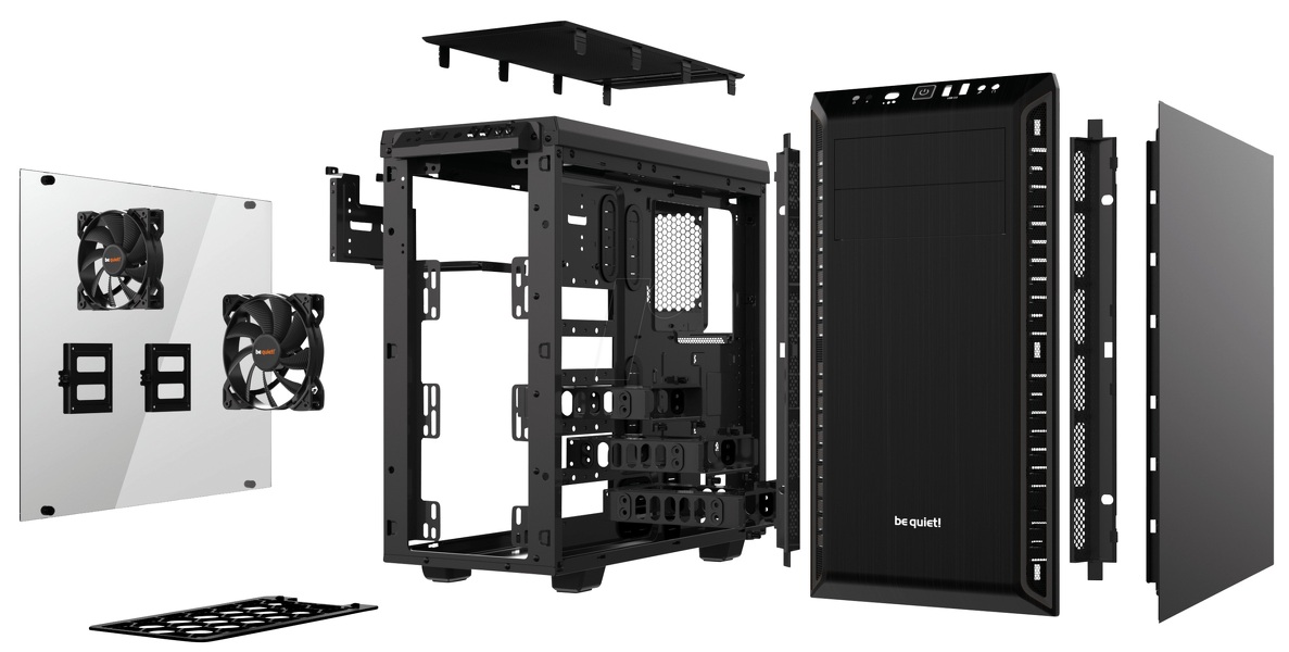 Zdjęcie produktu: Obudowa do komputera be quiet! Pure Base 600 Czarna z oknem (BGW21) Zdjęcie produktu: Obudowa do komputera be quiet! Pure Base 600 Czarna z oknem (BGW21)
