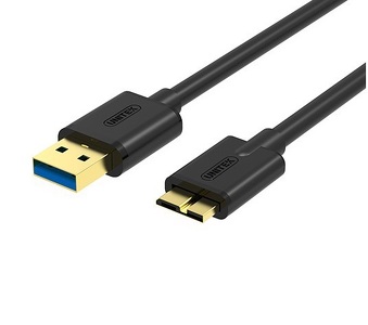 Miniatura produktu: Przewód USB 3.0 microB/USB Unitek 2m (Y-C463GBK)