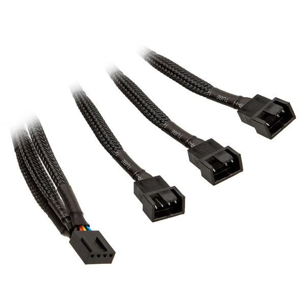 Zdjęcie produktu: EK-Cable Y-Splitter 3-Fan PWM czarny 10cm