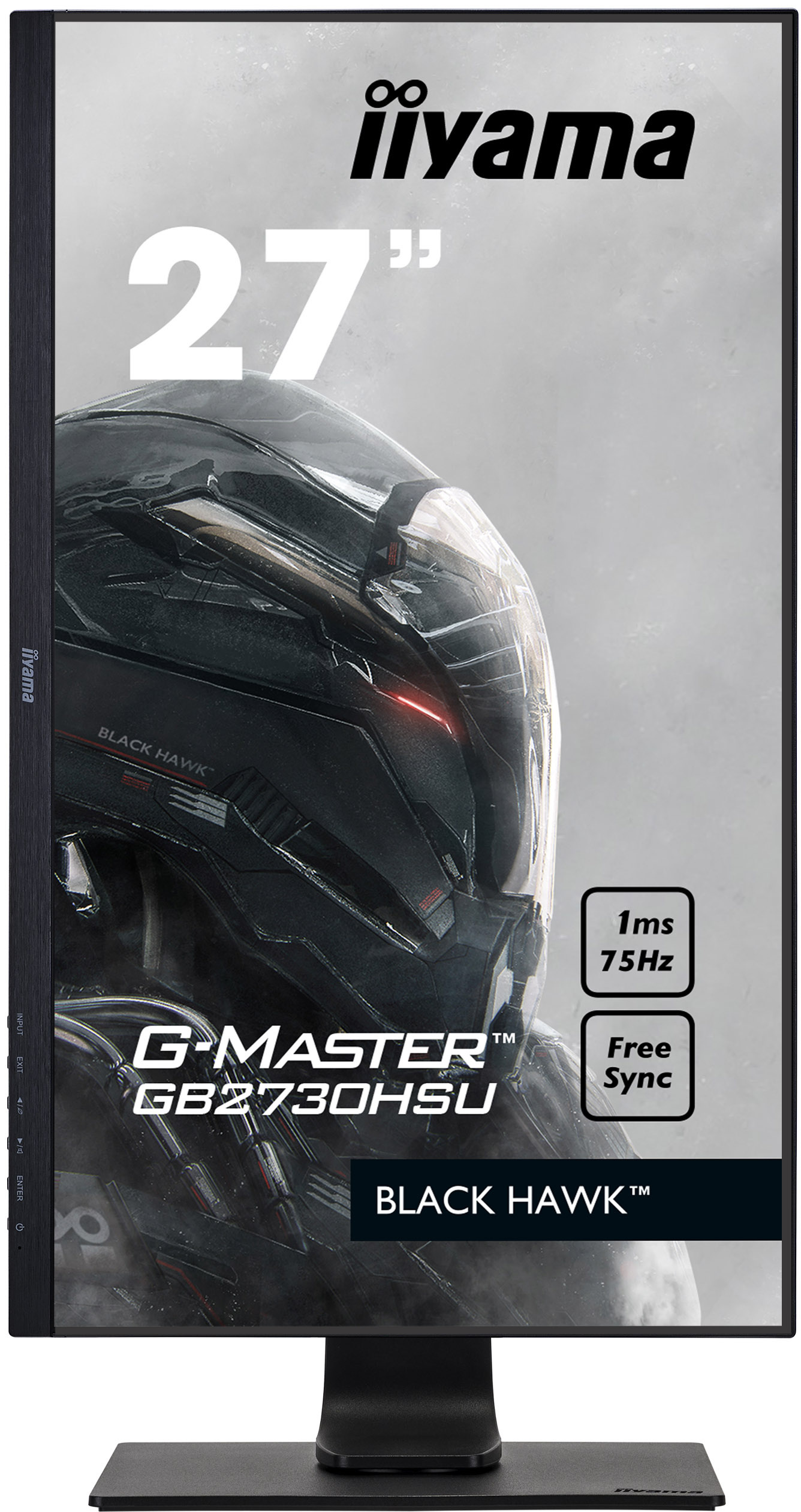 iiyama G-Master GB2730HSU-B1 Black Hawk 27" FHD TN 75Hz 1ms PIVOT FreeSync - z gwarancją iiyama 3 lata - zero martwych pikseli 30 dni iiyama G-Master GB2730HSU-B1 Black Hawk 27" FHD TN 75Hz 1ms PIVOT FreeSync - z gwarancją iiyama 3 lata - zero martwych pikseli 30 dni