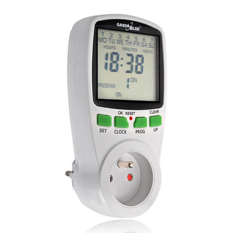 GreenBlue GB105 Digital Timer, 16 programów
