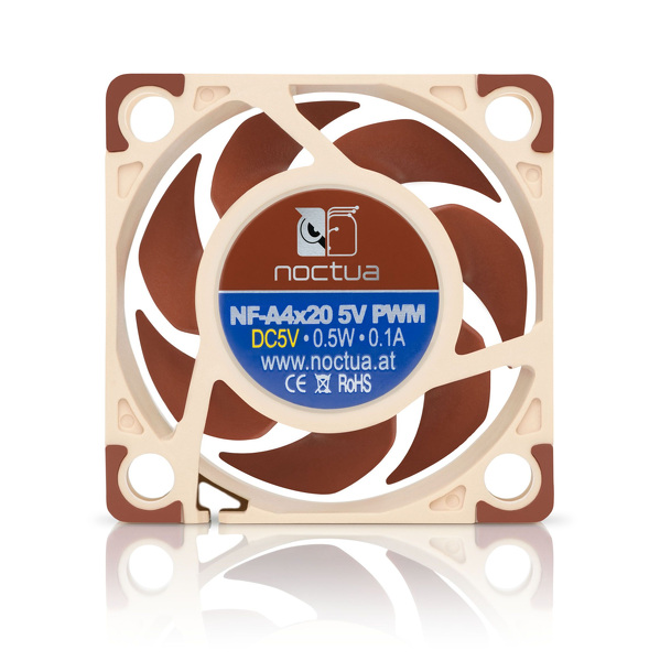 Zdjęcie produktu: Noctua NF A4X20 40mm PWM 5V Zdjęcie produktu: Noctua NF A4X20 40mm PWM 5V