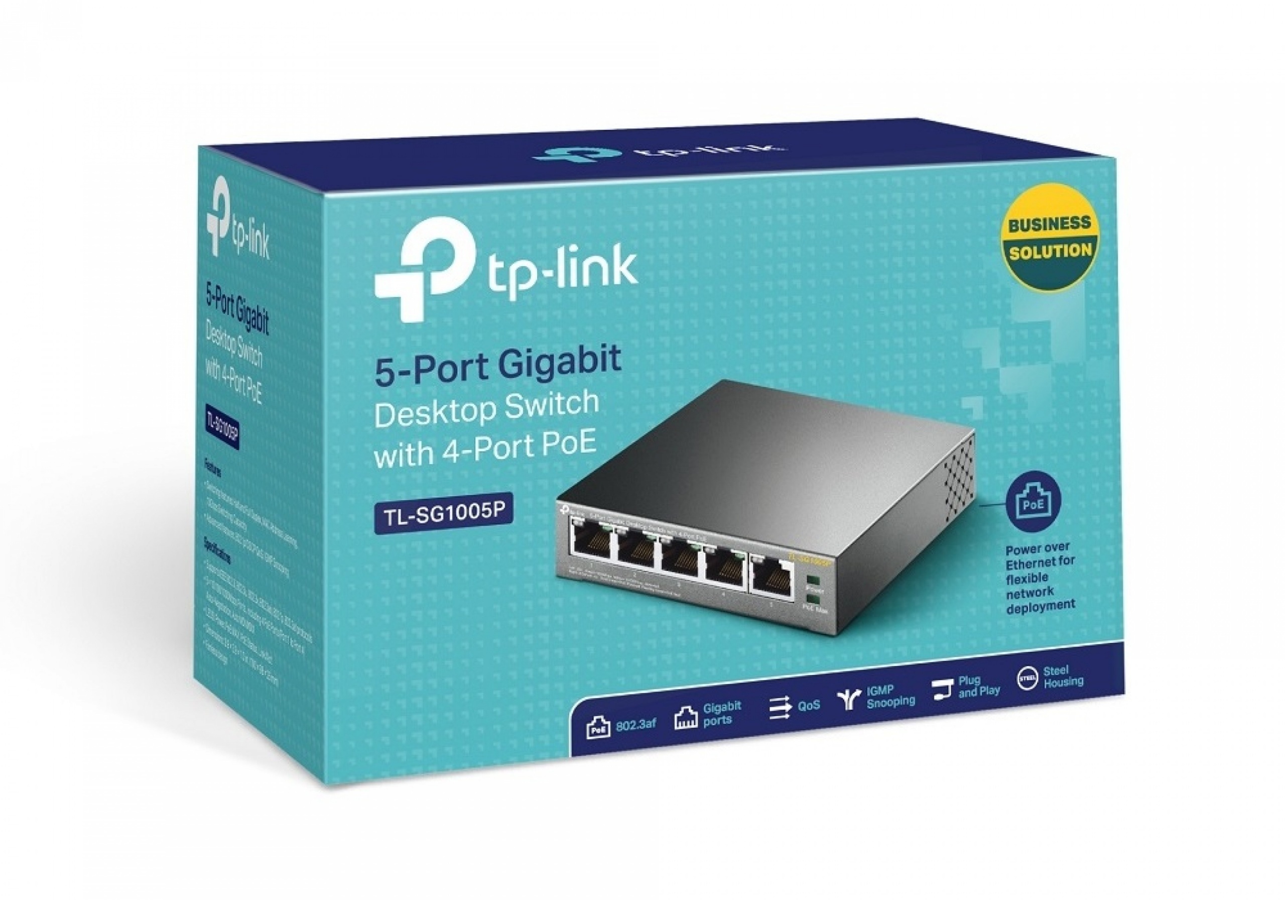 TP-Link TL-SG1005P Switch 5x10/100/1000Mbps 4XPoE